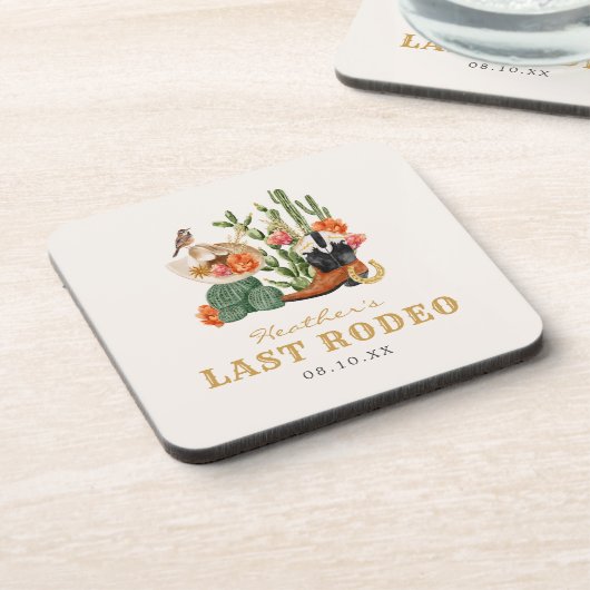 Dessous-de-verre Boho occidental (Côté gauche)