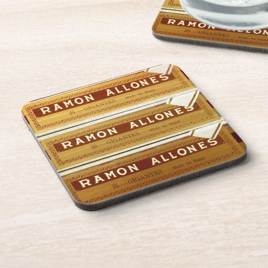 Dessous-de-verre Boîtes de cigares cubains | Ramon Allones | DESSOU (Côté gauche)