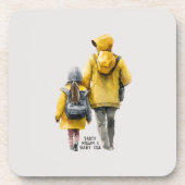 Dessous-de-verre Bond père et fille (Devant)