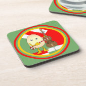 Dessous-de-verre Bonjour (Côté gauche)