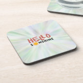 Dessous-de-verre Bonjour Sonshine, Sun Rays, Vues d'été (Côté gauche)