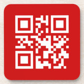 Dessous-de-verre Bonne année ! — Code QR (Devant)