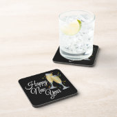 Dessous-de-verre Bonne année Je Champagne Lunettes (Côté Droit)