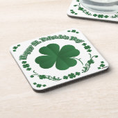 Dessous-de-verre Bonne Saint Patrick's Day (Côté gauche)