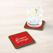 Dessous-de-verre Bonnes Fêtes Beverage Coaster (Côté Droit)