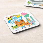 Dessous-de-verre Bons amis d'animaux (Côté gauche)