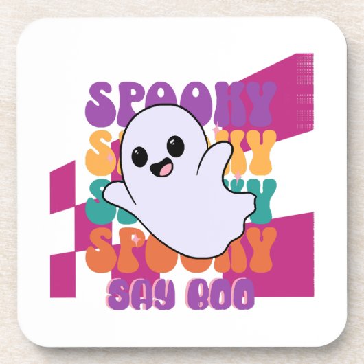 Dessous-de-verre Boo épouvantable (Devant)