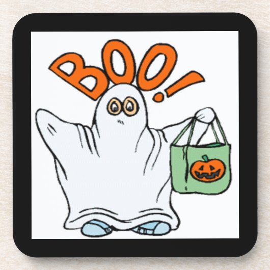 DESSOUS-DE-VERRE BOO ! FANTÔME (Devant)