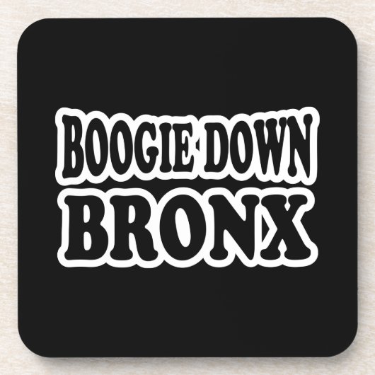 Dessous-de-verre Boogie Down Bronx, NYC (Devant)