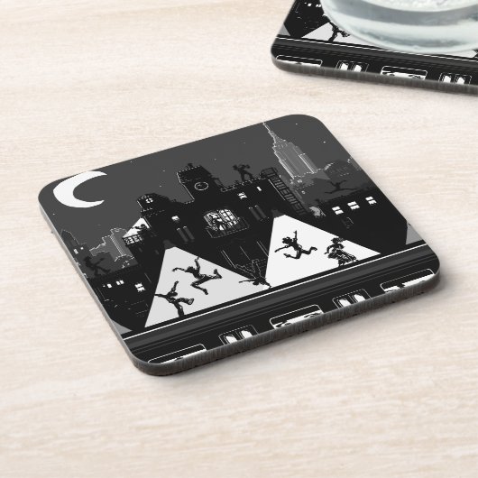 Dessous-de-verre Boogie Nights New York (Côté gauche)