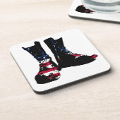 Dessous-de-verre Boots de combat américains (Côté gauche)