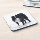 Dessous-de-verre Border collie (Côté gauche)