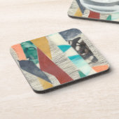 Dessous-de-verre Bordure couleur II (Côté gauche)