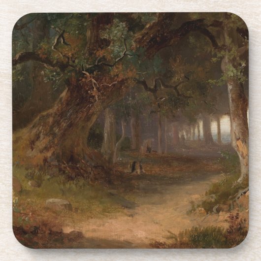 Dessous-de-verre Bordure forestière - Józef Szermentowski (Devant)