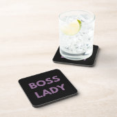 Dessous-de-verre Boss Lady Purple Lettres (Côté Droit)