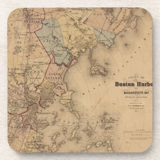 Dessous-de-verre Boston 1861 (Devant)
