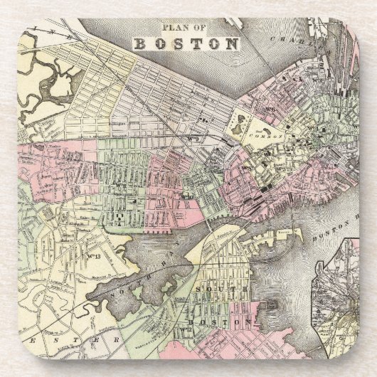 Dessous-de-verre Boston 3 (Devant)