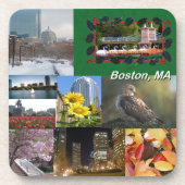 Dessous-de-verre Boston, Massachusetts (Devant)