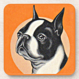 Dessous-de-verre Boston terrier