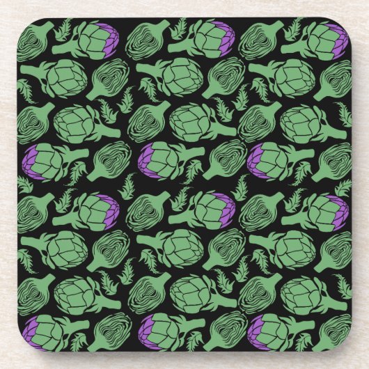 Dessous-de-verre Botanical Artichoke Art Home Decor (Devant)