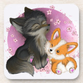 Dessous de verre - Boudins Fluffy (Devant)