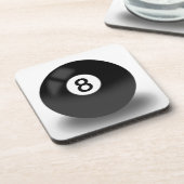 Dessous-de-verre Boule 8 - Billard (Côté gauche)