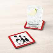 Dessous-de-verre Boule de bowling et broches personnalisées (Côté Droit)