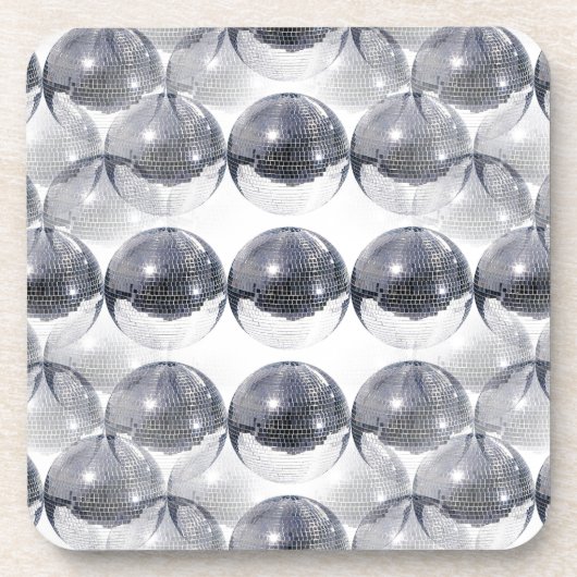 Dessous-de-verre boule disco (Devant)