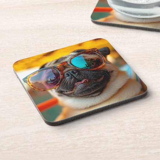 Dessous-de-verre Boum de fête (Côté gauche)