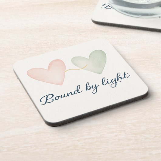 Dessous-de-verre Bound by Light (Côté gauche)