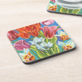 Dessous-de-verre Bouquet à la frontière III (Côté gauche)