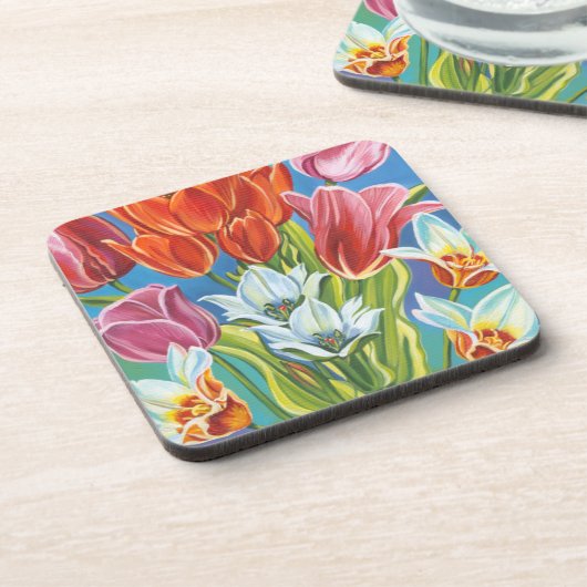 Dessous-de-verre Bouquet à la frontière III (Côté gauche)