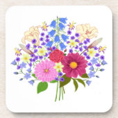 Dessous-de-verre Bouquet de fleurs (Devant)