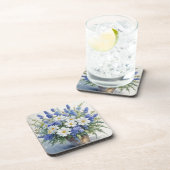 Dessous-de-verre Bouquet de Fleurs Aquarelle Élégante (Côté Droit)