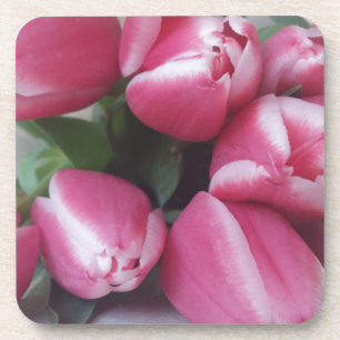 Dessous-de-verre Bouquet de Pink Tulips, Flowers