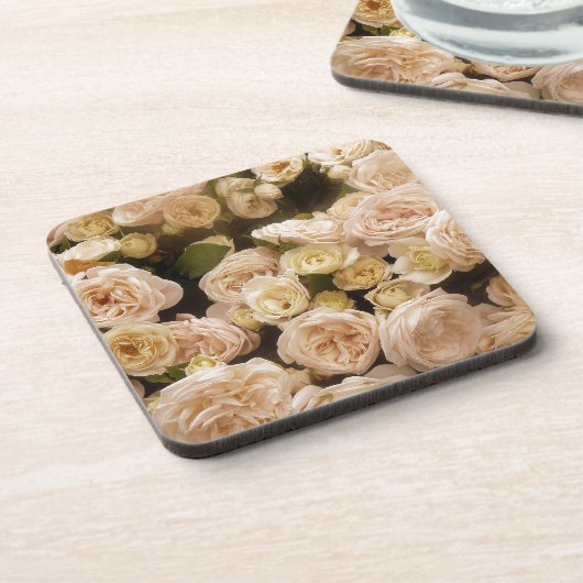 Dessous-de-verre Bouquet de Roses (Côté gauche)