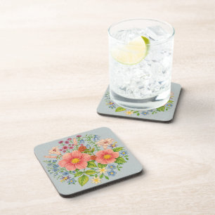 Dessous-de-verre Bouquet floral