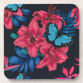 Dessous-de-verre Bouquet tropical (Devant)