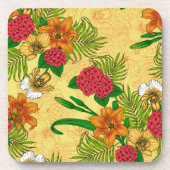 Dessous-de-verre Bouquet tropical (Devant)