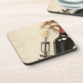 Dessous-de-verre Bouteille de vin (Côté gauche)