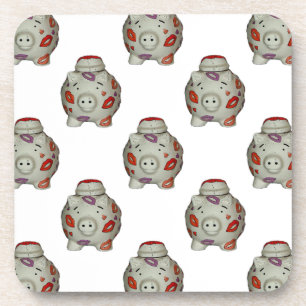 Dessous-de-verre Bouton à lèvres adorable