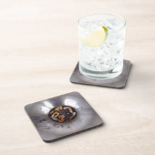 Dessous-de-verre Boutons de cigarettes en argent fumeur Ashtray, dr (Côté Droit)