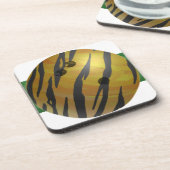 Dessous-de-verre Bowling Ball Tiger Jaune (Côté gauche)