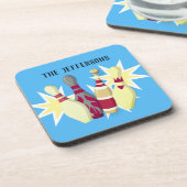 Dessous-de-verre Bowling de style vintage (Côté gauche)