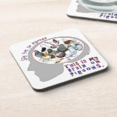 Dessous-de-verre Brain (Côté gauche)