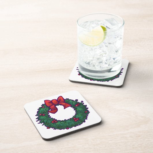 Dessous-de-verre Branches de houx (Côté Droit)