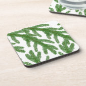 Dessous-de-verre Branches de sapin vert (Côté gauche)