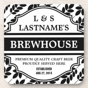 Dessous-de-verre Brasserie personnalisée drôle pour le brasseur à