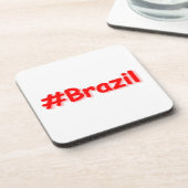 Dessous-de-verre "#Brazil" Joli design. Commandez dès maintenant (Côté gauche)