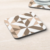 Dessous-de-verre Brevet de Brown Beige (Côté gauche)